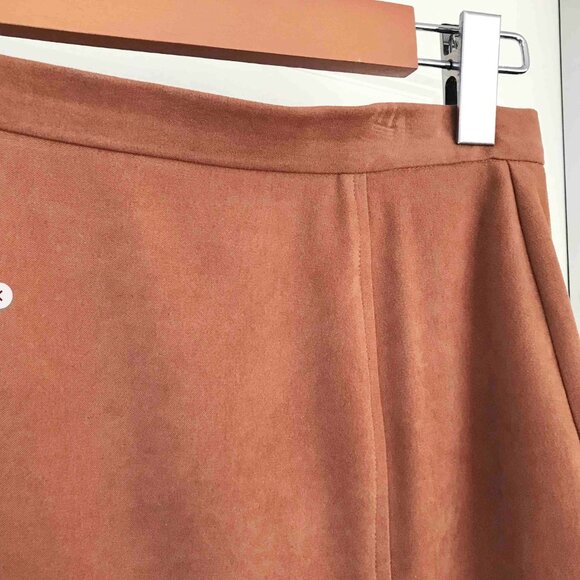 High-waisted slit maxi skirt (28'') - Picture 3 of 6